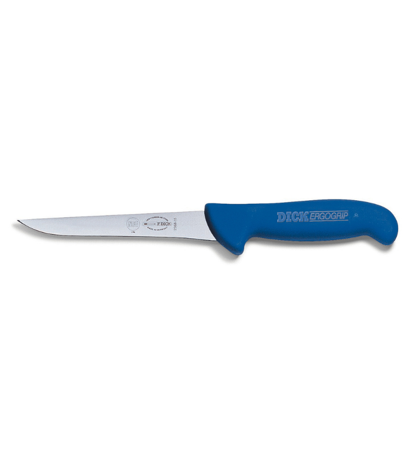 Dick Knife Ergogrip Boning Knife Narrow Blue 13 cm